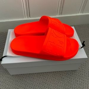 MM6 Maison Margiela bright orange slide, size 37